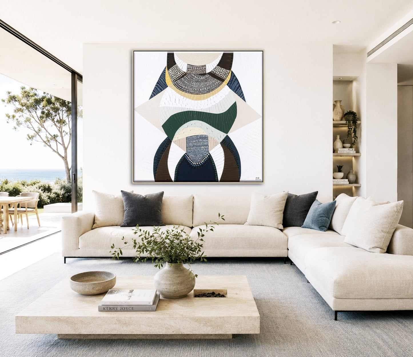 Outback by the Sea 3 – Original Painting by Ani Ipradjian - Gold Coast Gallery Of ArtAni Ipradjian