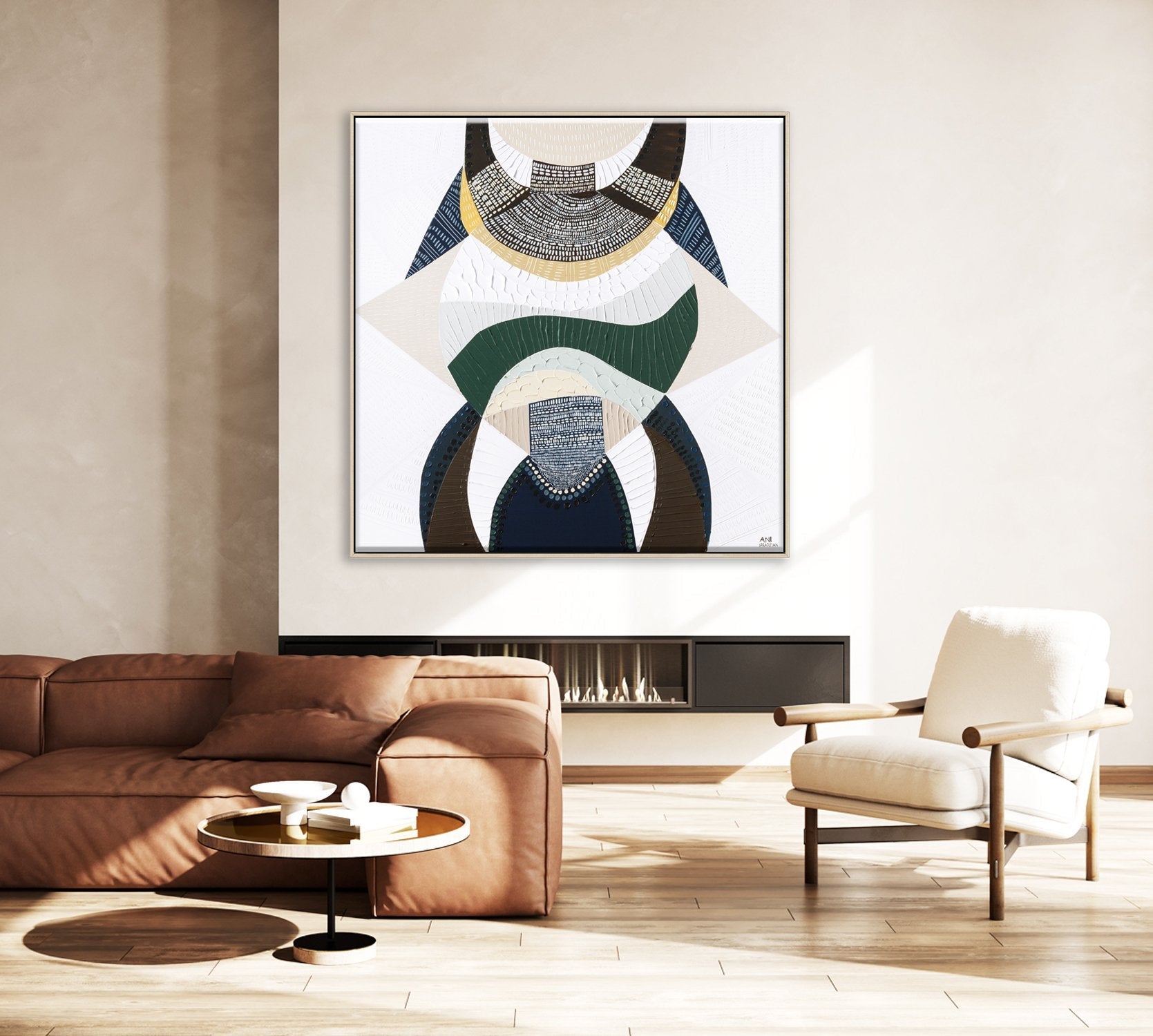Outback by the Sea 3 – Original Painting by Ani Ipradjian - Gold Coast Gallery Of ArtAni Ipradjian