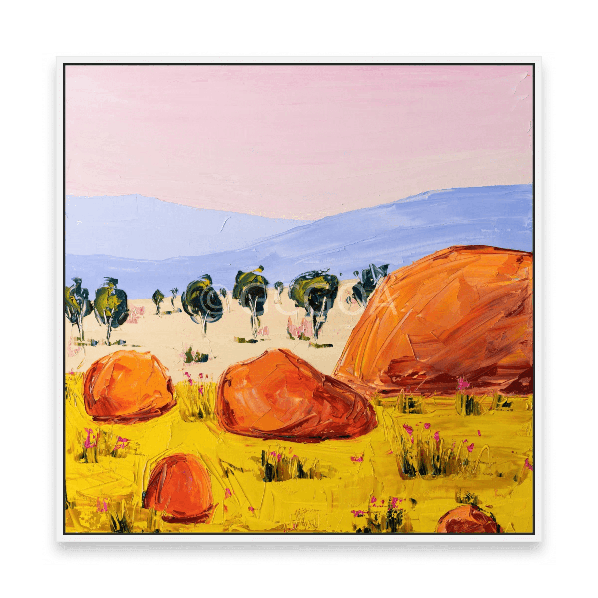 Outback Marbles - Fine Art Print - Gold Coast Gallery Of ArtAngela Hawkey