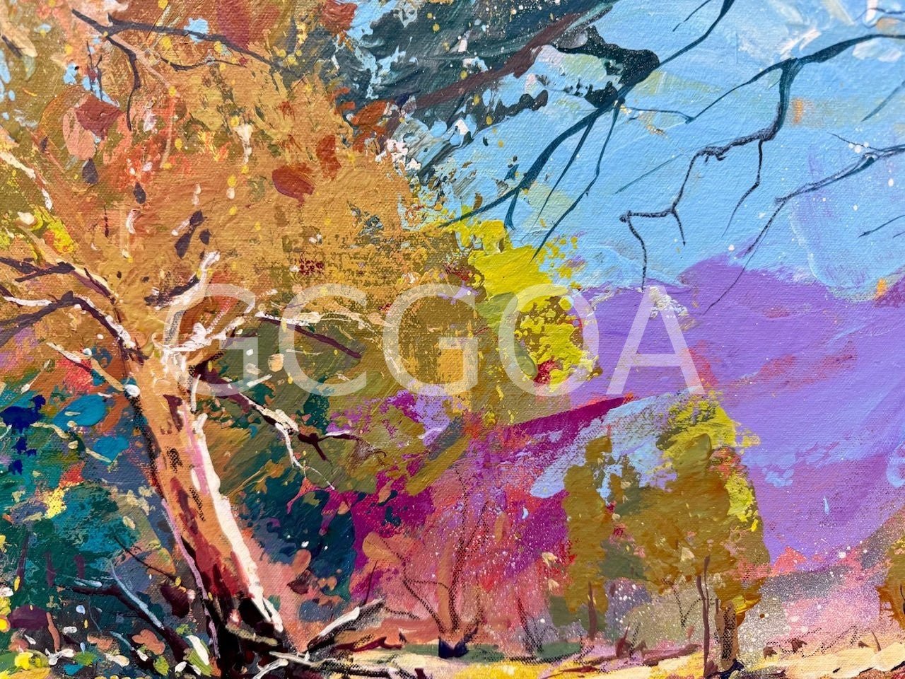 Outback Riverbed - Gold Coast Gallery Of ArtJos Coufreur