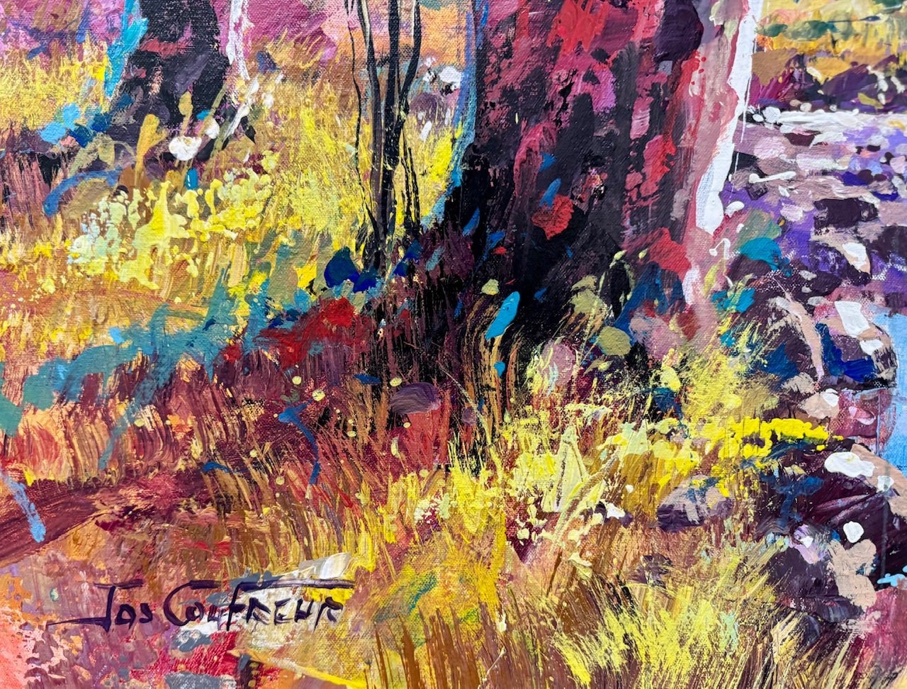 Outback Riverbed - Gold Coast Gallery Of ArtJos Coufreur