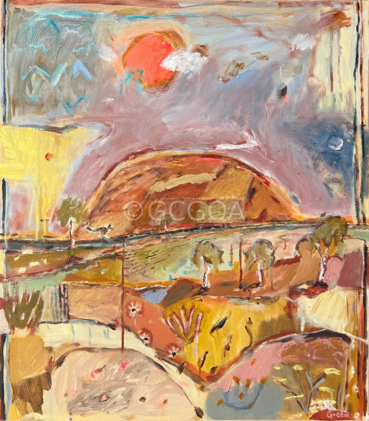 Outback spirit animal - Gold Coast Gallery Of ArtGreta Hounslow