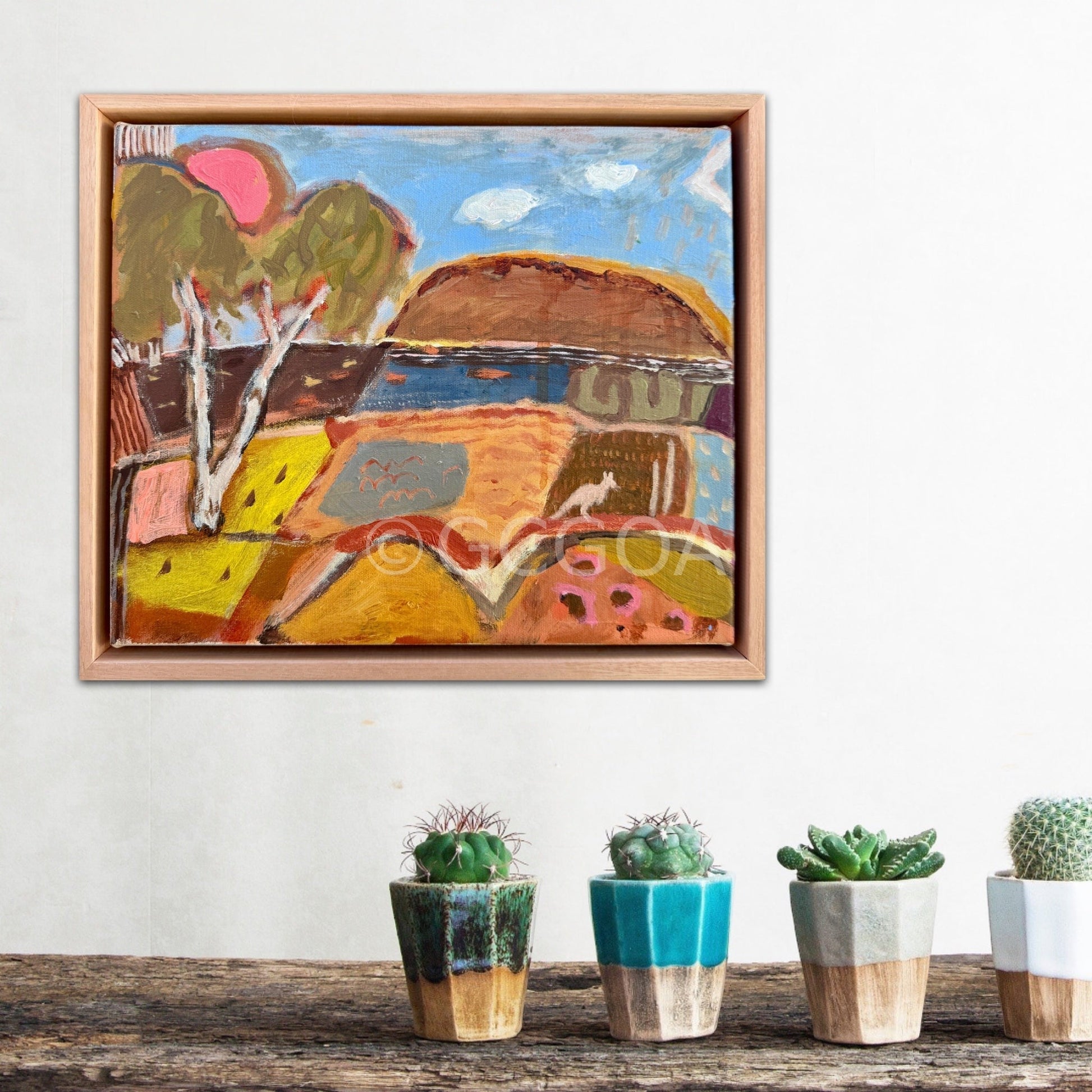 Outback sunrise - Gold Coast Gallery Of ArtGreta Hounslow