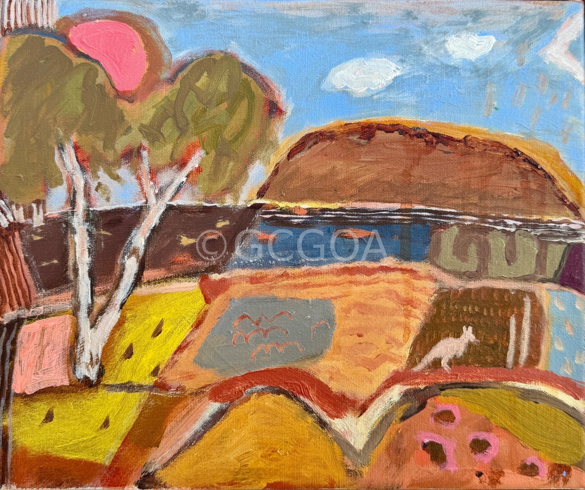 Outback sunrise - Gold Coast Gallery Of ArtGreta Hounslow