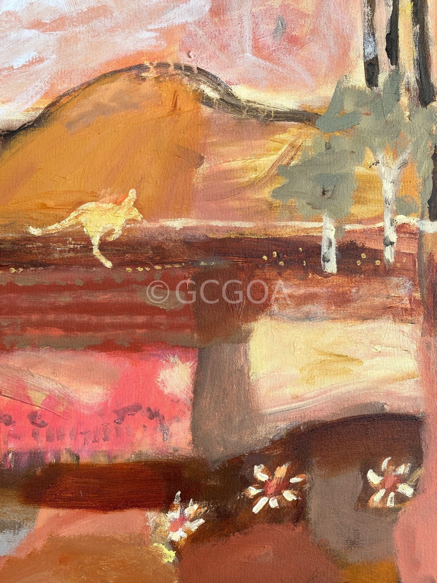 Outback Tapestry - Original art - Gold Coast Gallery Of ArtGreta Hounslow
