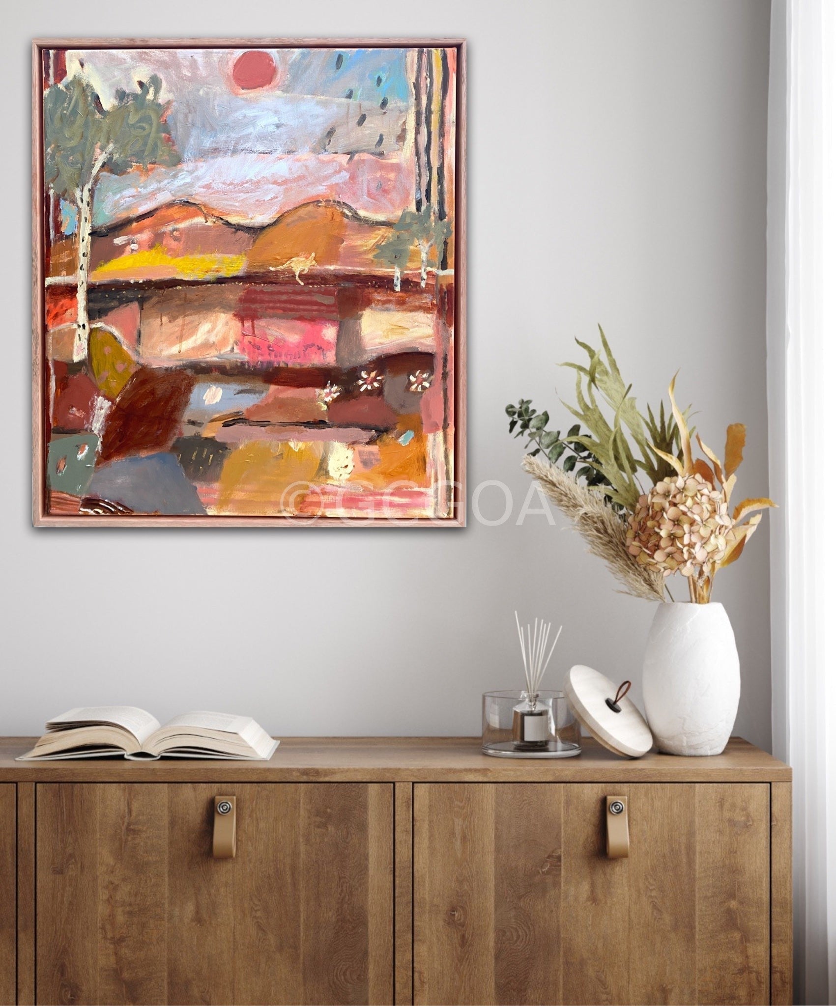 Outback Tapestry - Original art - Gold Coast Gallery Of ArtGreta Hounslow