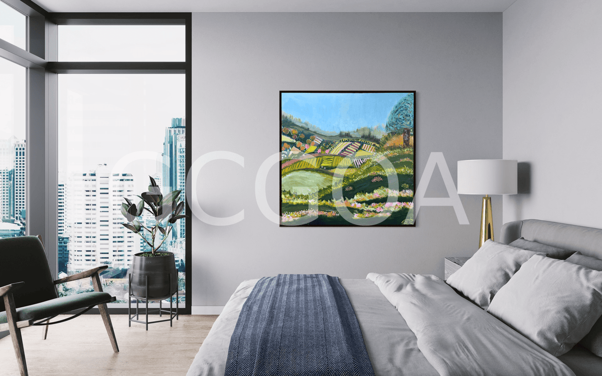 Over the edge, at the bottom of the hill - Gold Coast Gallery Of ArtKiran Mehta