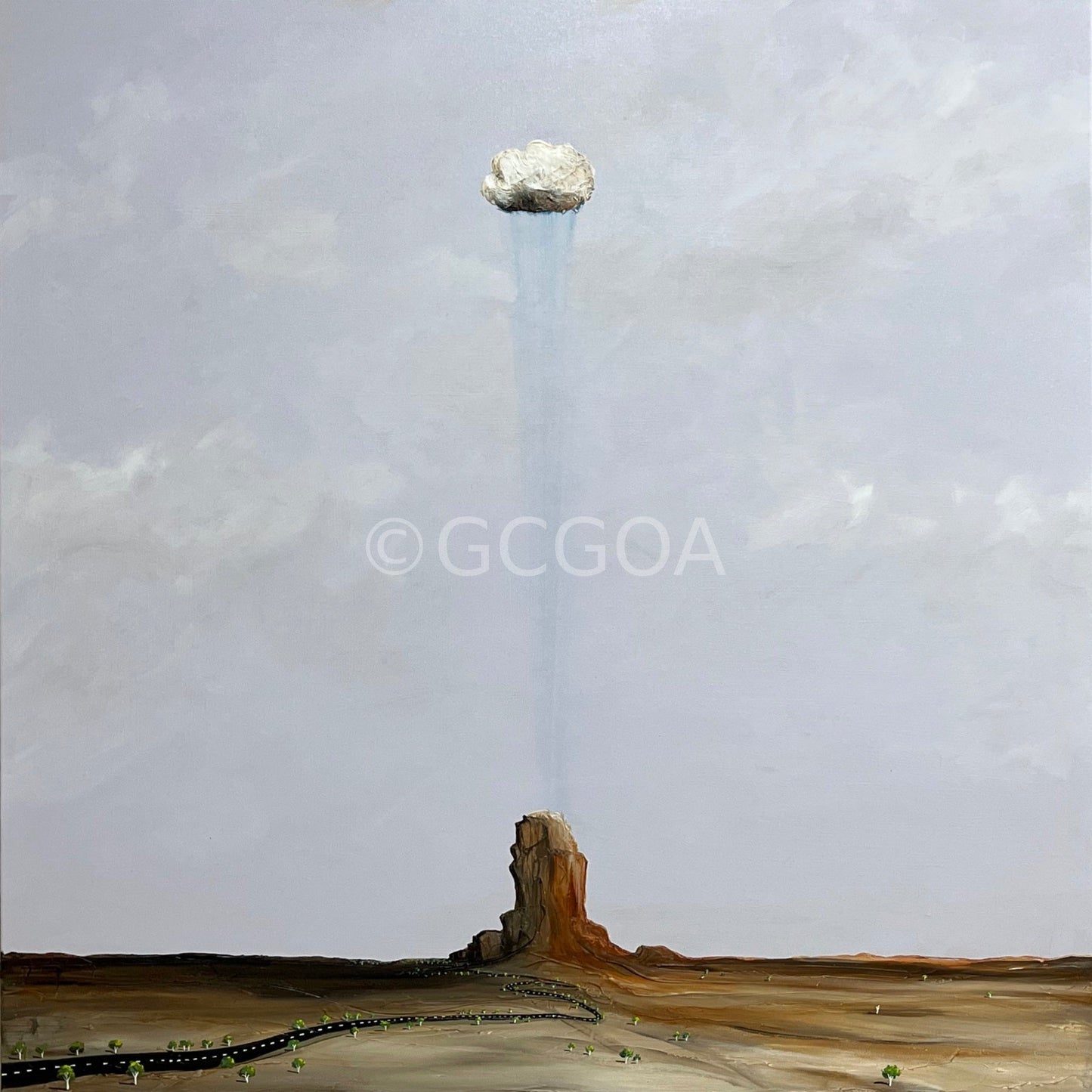 Over The Hills And Far Away - Original Art - Gold Coast Gallery Of ArtTania Chanter