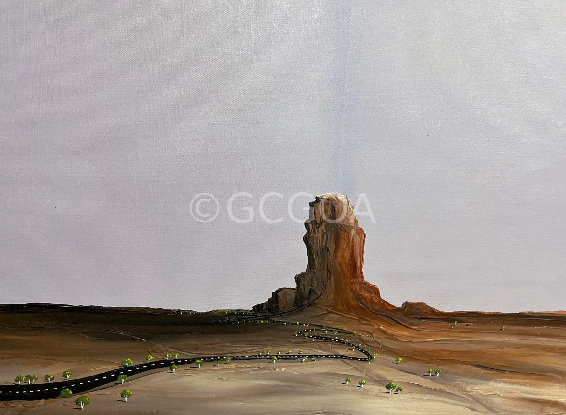 Over The Hills And Far Away - Original Art - Gold Coast Gallery Of ArtTania Chanter