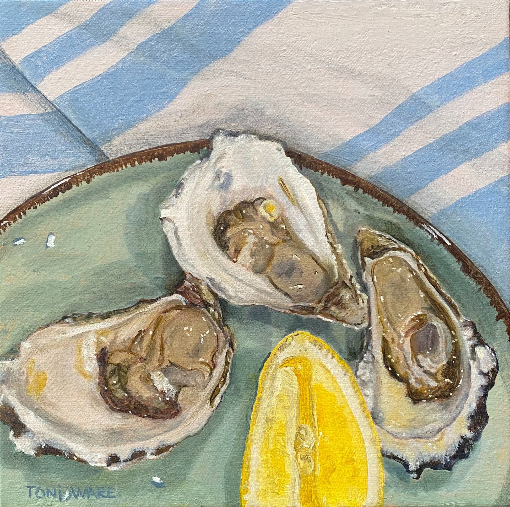 Oyster trio II - Gold Coast Gallery Of ArtToni Ware
