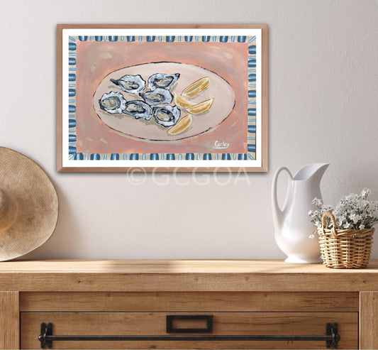 Oysters in the Bay - Original Art - Gold Coast Gallery Of ArtCarley Bourne