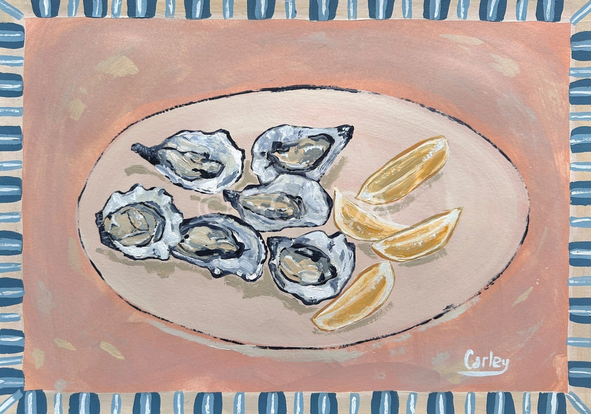 Oysters in the Bay - Original Art - Gold Coast Gallery Of ArtCarley Bourne