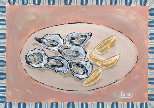 Oysters in the Bay - Original Art - Gold Coast Gallery Of ArtCarley Bourne