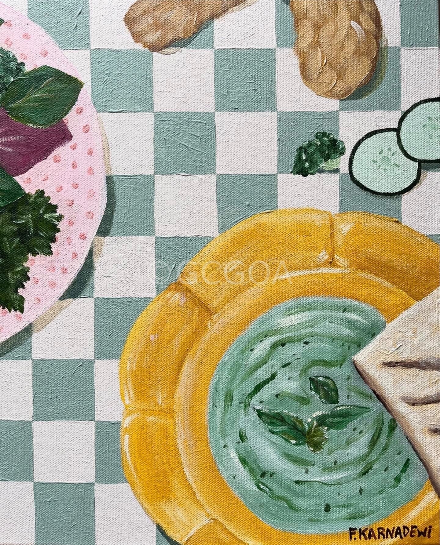 Paleo Diet - Original Art - Gold Coast Gallery Of ArtFika Karnadewi
