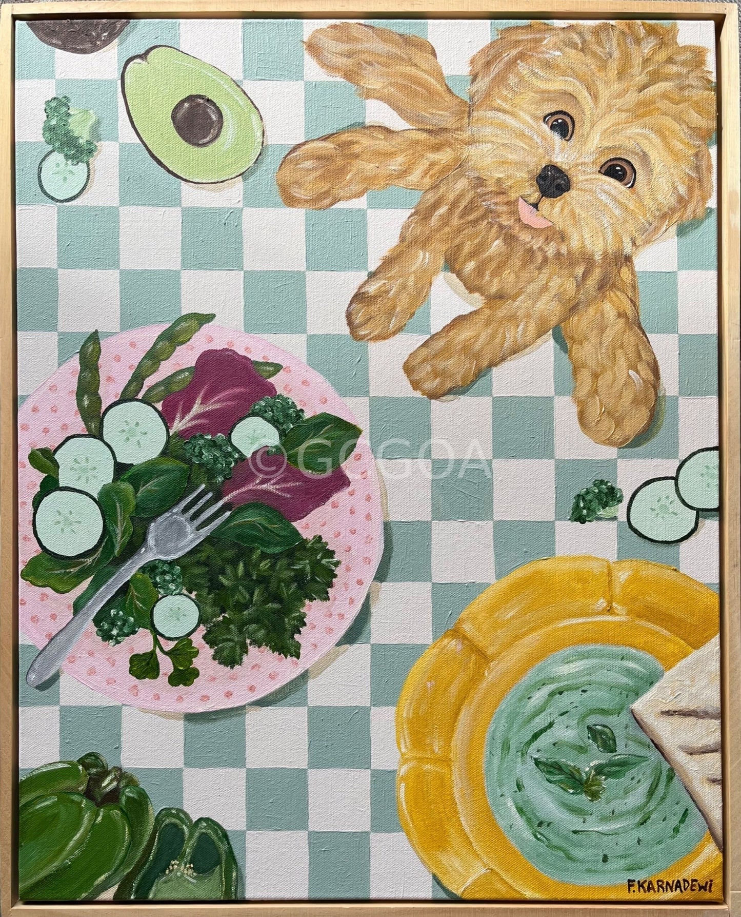 Paleo Diet - Original Art - Gold Coast Gallery Of ArtFika Karnadewi