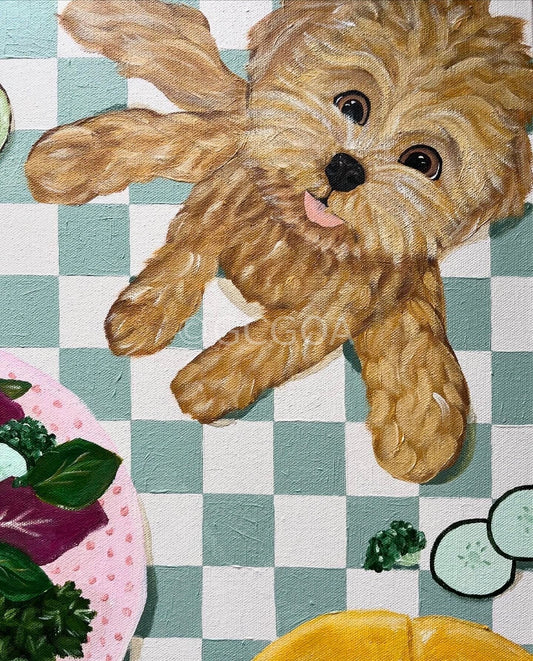 Paleo Diet - Original Art - Gold Coast Gallery Of ArtFika Karnadewi