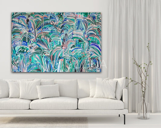 Paradise Nights - Original Art - Gold Coast Gallery Of ArtCarley Bourne