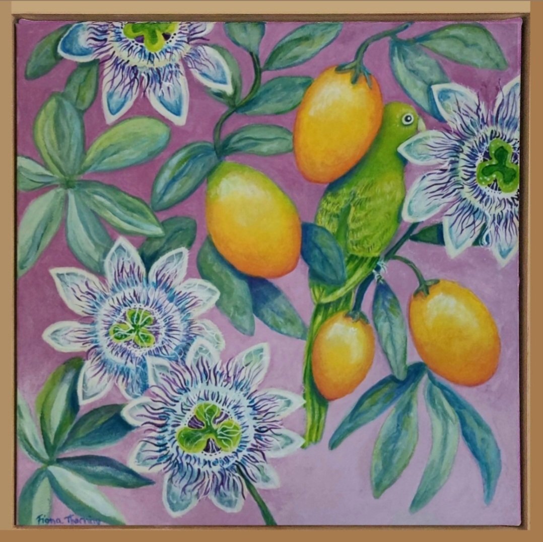 Passiflora Secret - Gold Coast Gallery Of ArtFiona Thorning