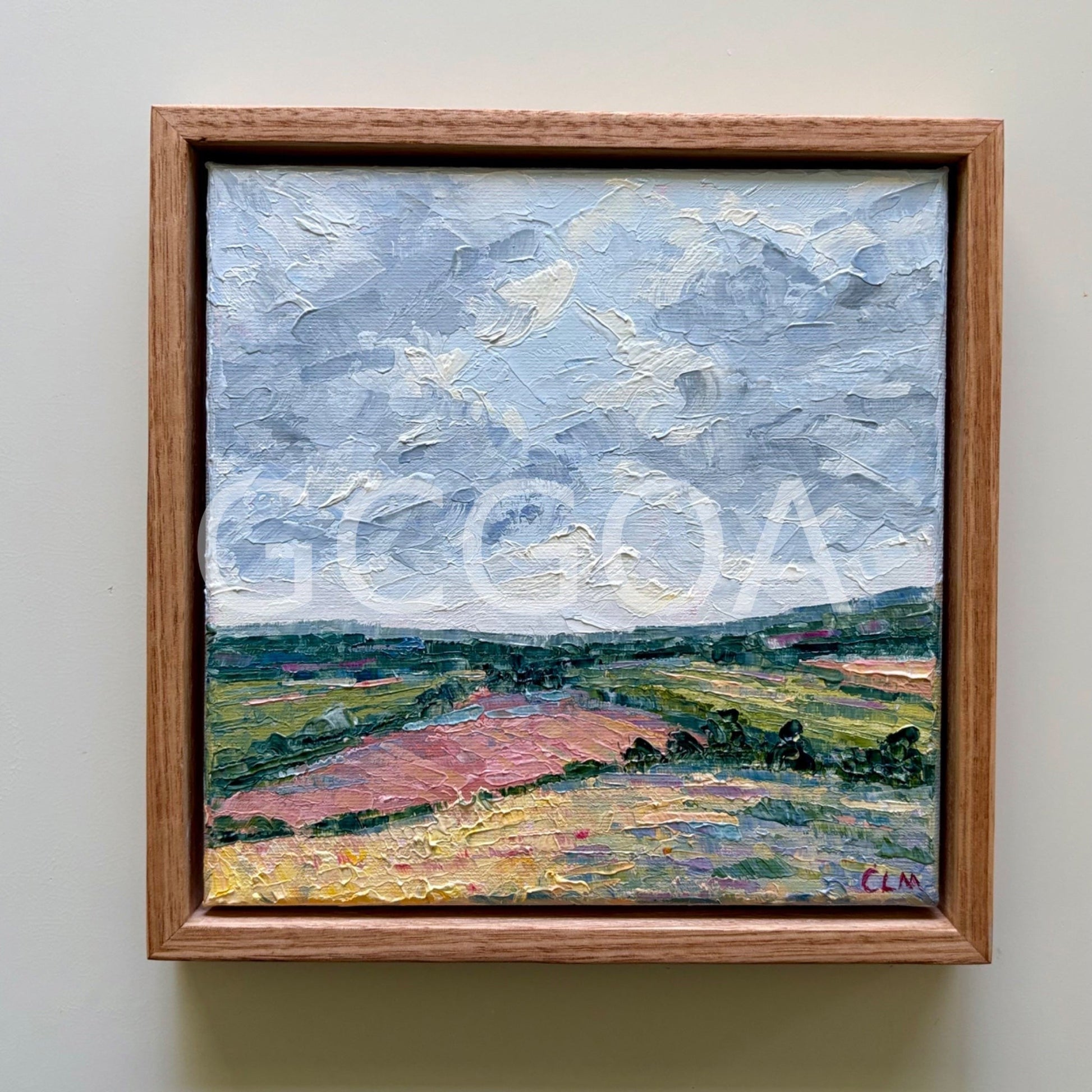 Passing Clouds and Pink Fields - Gold Coast Gallery Of ArtCharlotte Moore