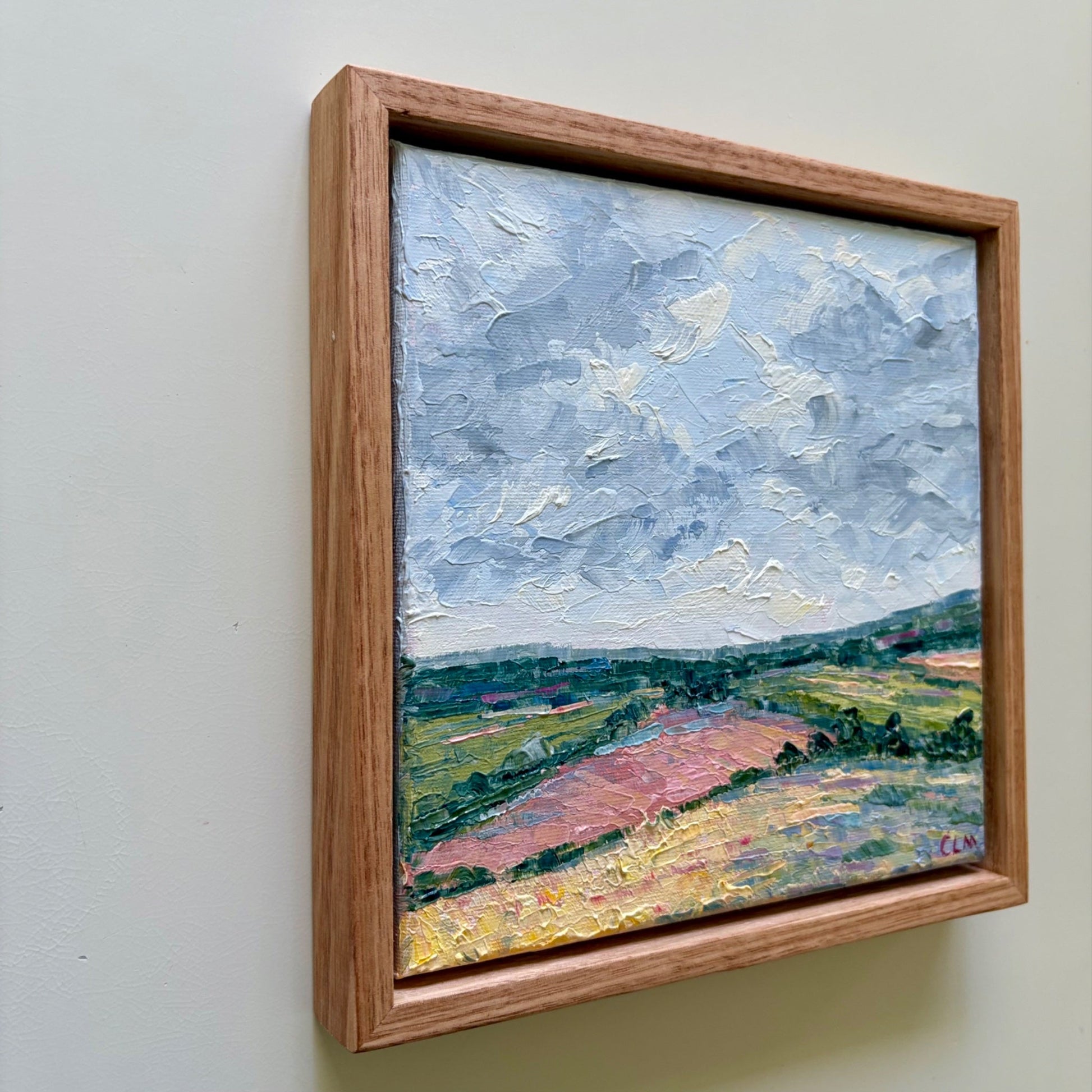 Passing Clouds and Pink Fields - Gold Coast Gallery Of ArtCharlotte Moore