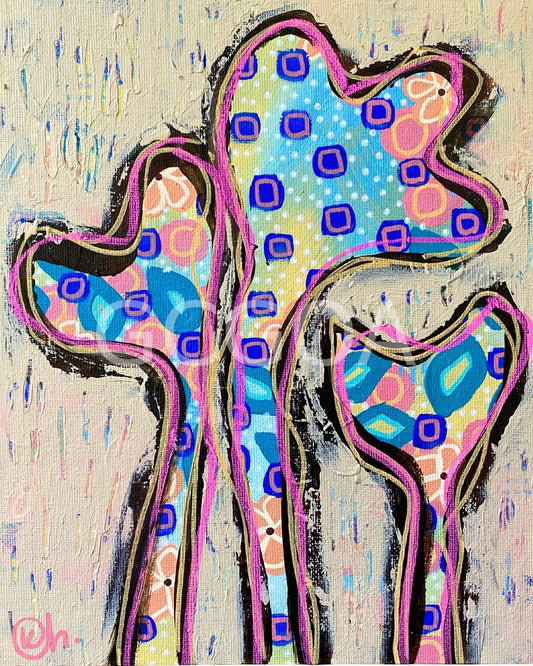 Pastel Blooms 1 - Gold Coast Gallery Of ArtKat Handley