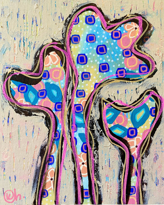 Pastel Blooms 1 - Gold Coast Gallery Of ArtKat Handley