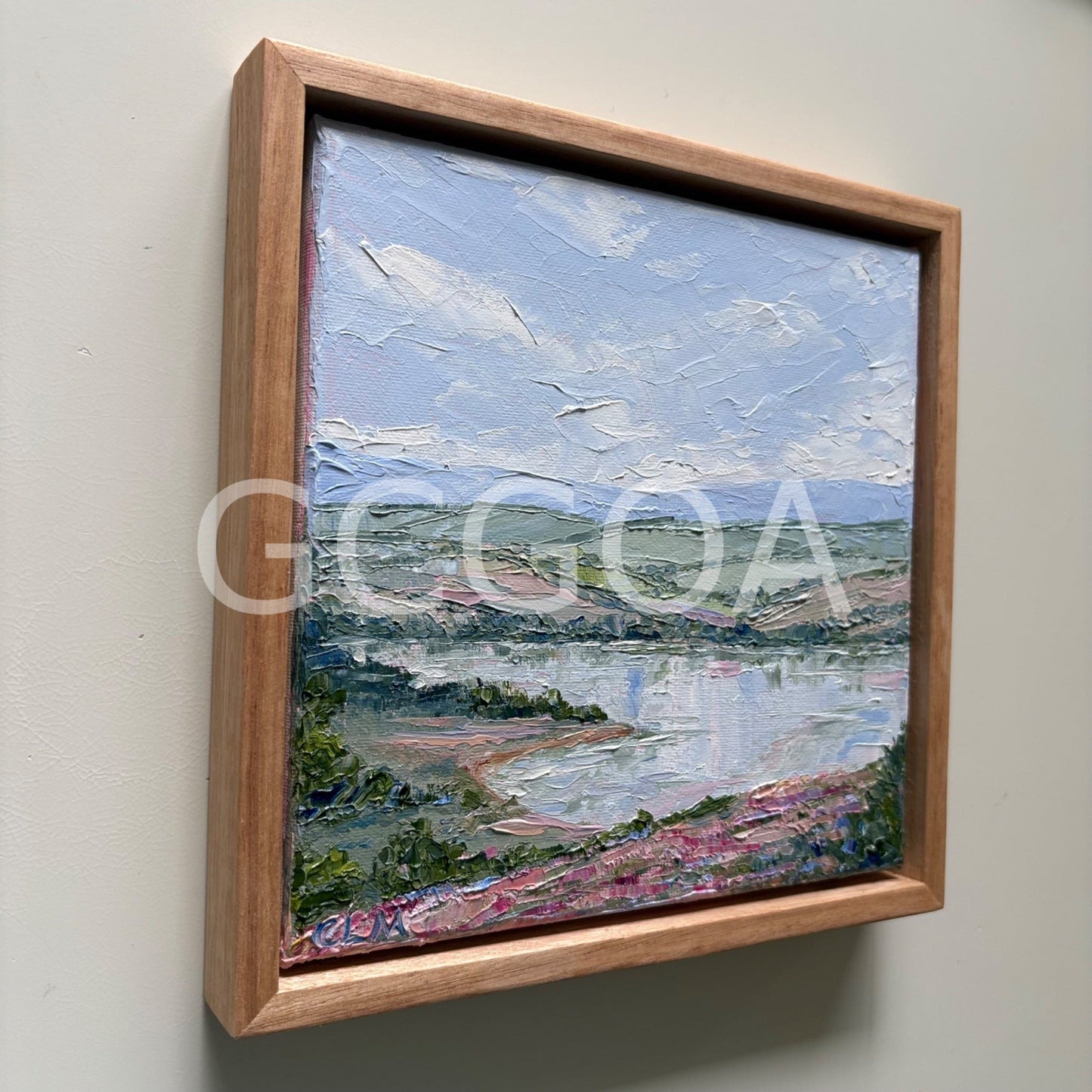 Pastel Fields And Silver Waters - Gold Coast Gallery Of ArtCharlotte Moore