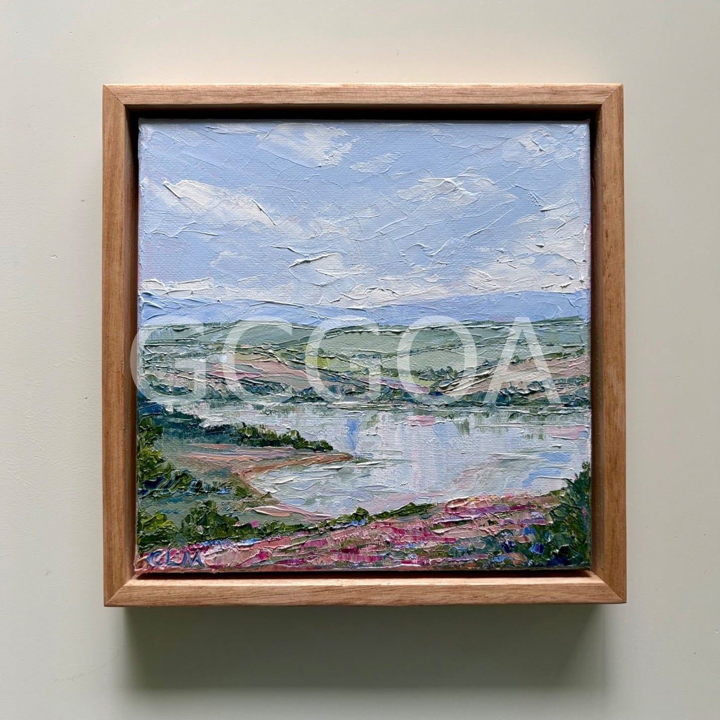 Pastel Fields And Silver Waters - Gold Coast Gallery Of ArtCharlotte Moore