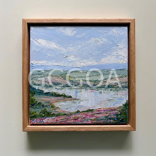 Pastel Fields And Silver Waters - Gold Coast Gallery Of ArtCharlotte Moore