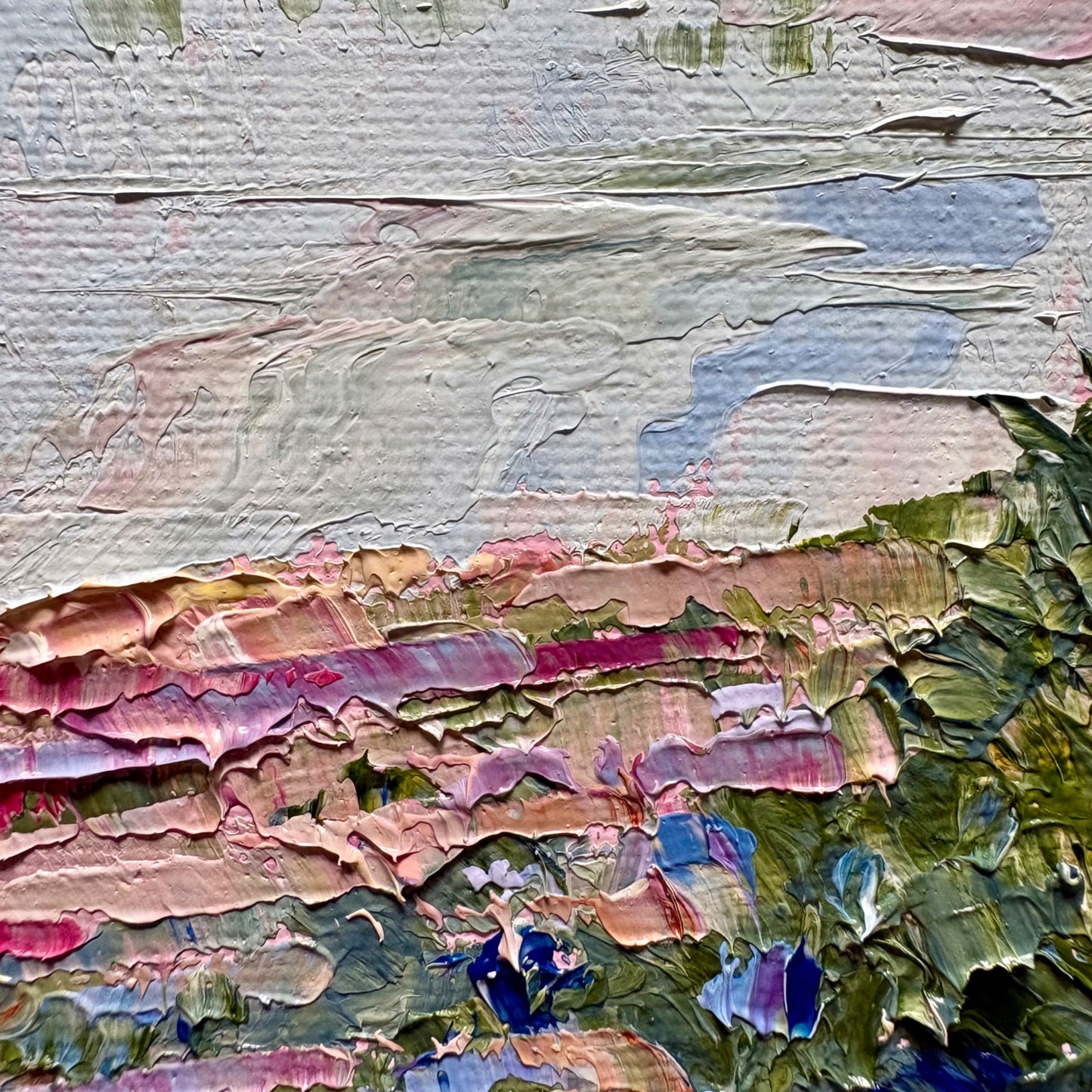 Pastel Fields And Silver Waters - Gold Coast Gallery Of ArtCharlotte Moore