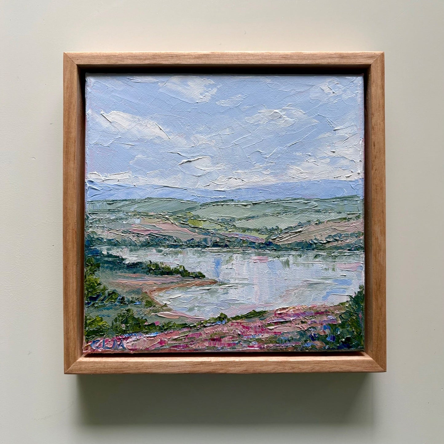 Pastel Fields And Silver Waters - Gold Coast Gallery Of ArtCharlotte Moore