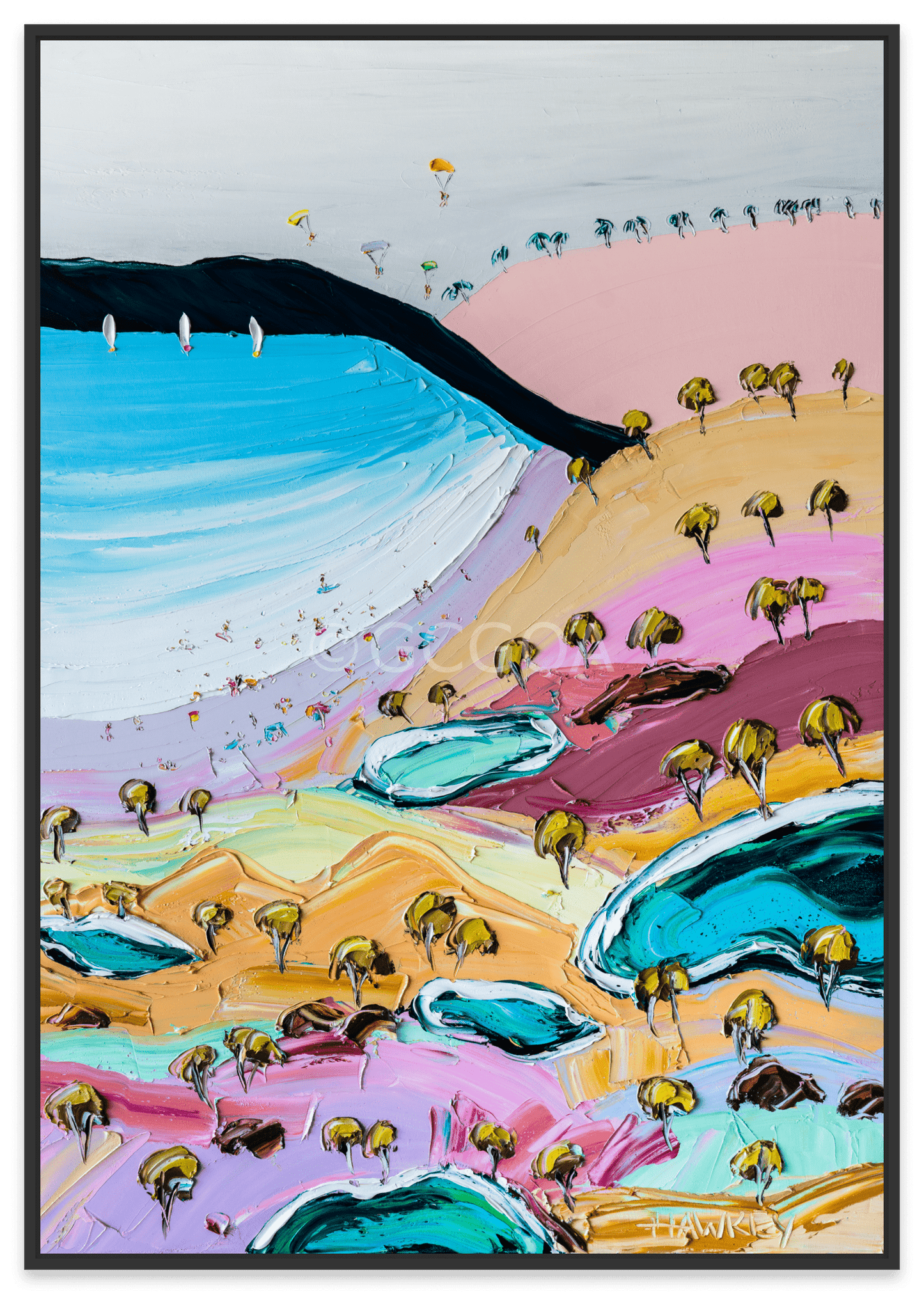 Pastel Summer - Fine Art Print - Gold Coast Gallery Of ArtAngela Hawkey