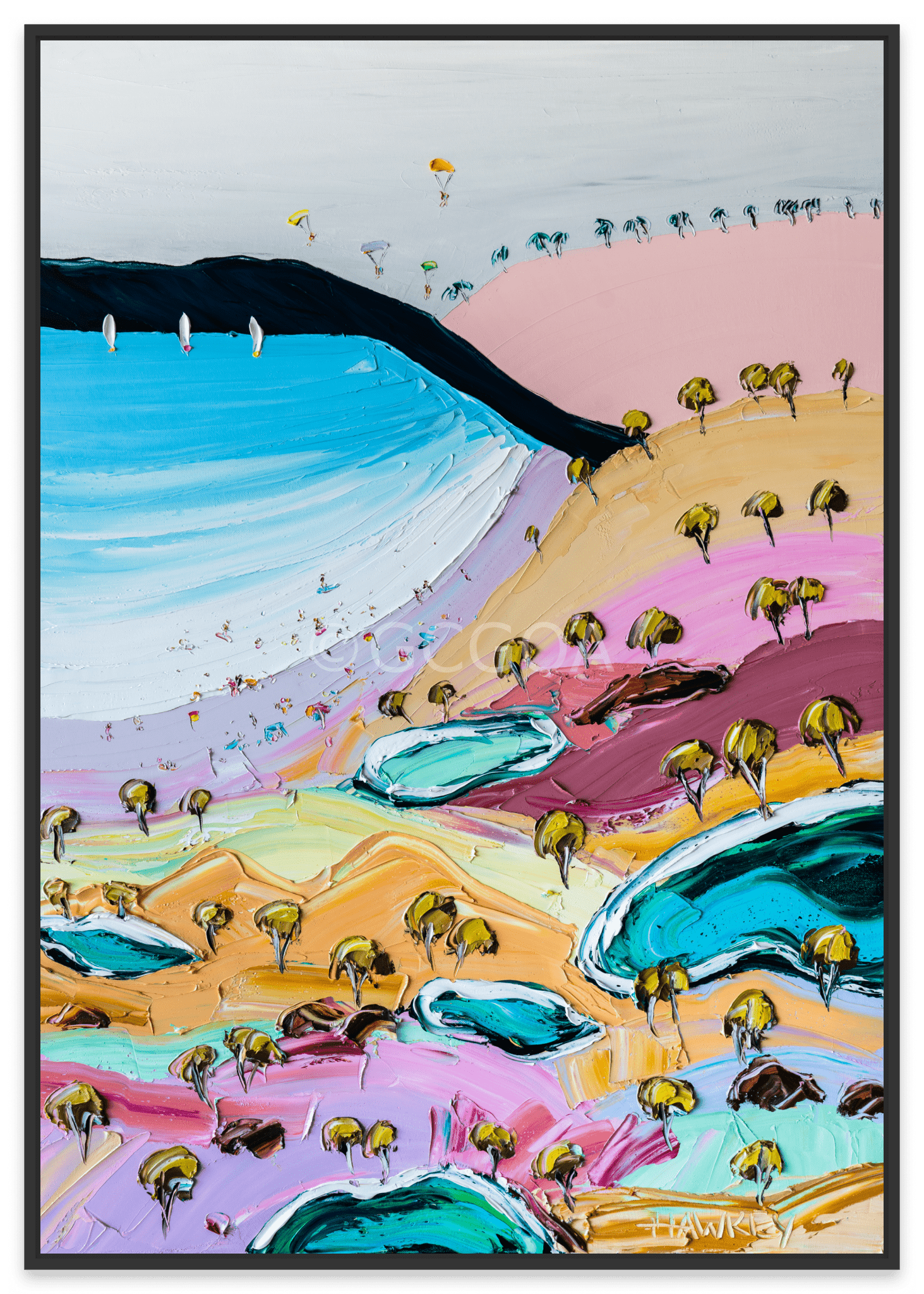 Pastel Summer - Fine Art Print - Gold Coast Gallery Of ArtAngela Hawkey