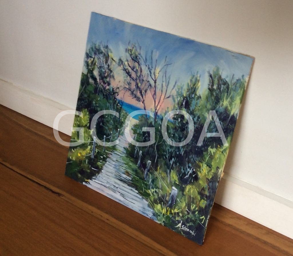 Path to Pippi Beach - Gold Coast Gallery Of ArtAnne Strambi