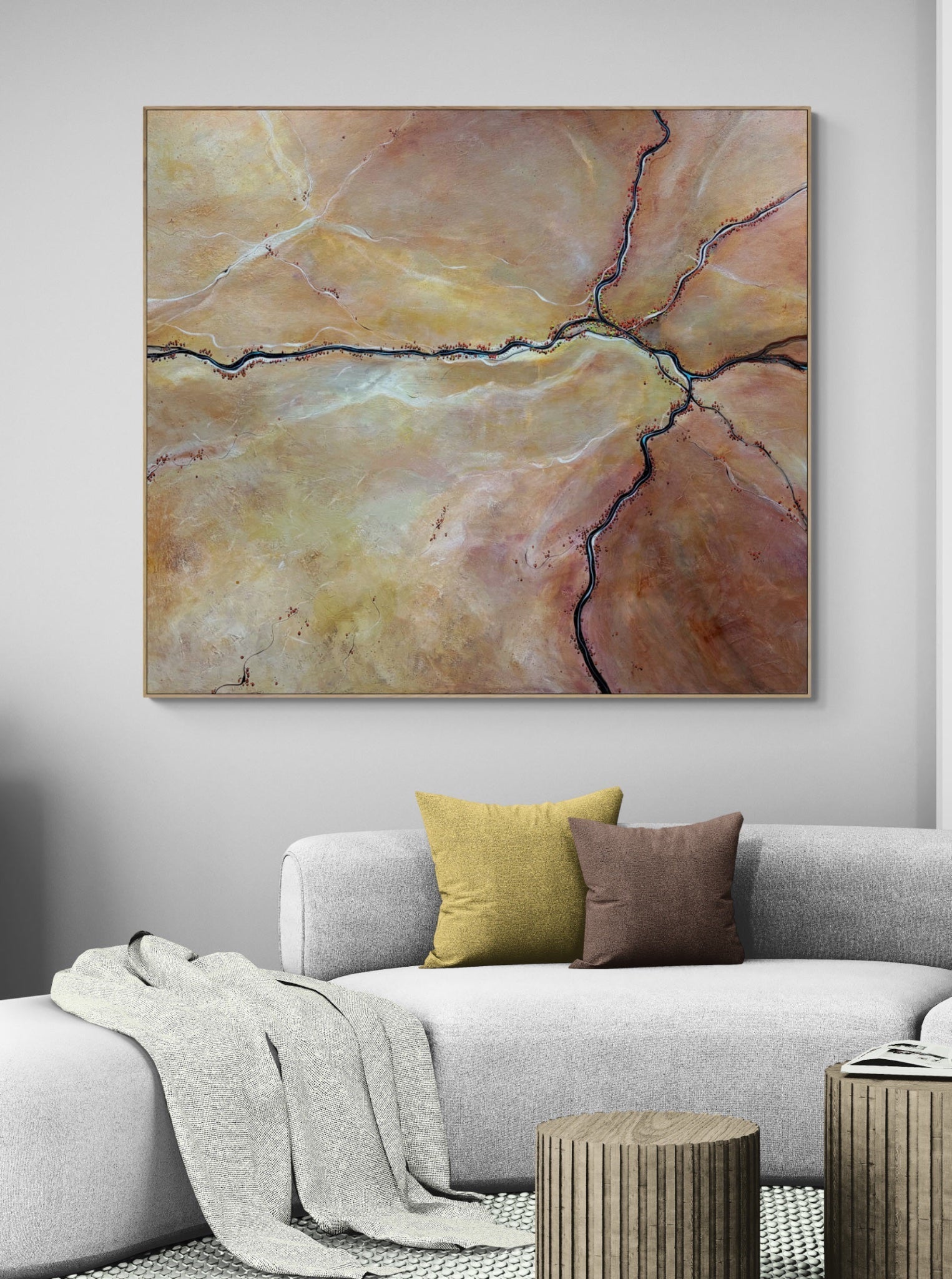 Paths Cut By Time - Gold Coast Gallery Of ArtTania Chanter