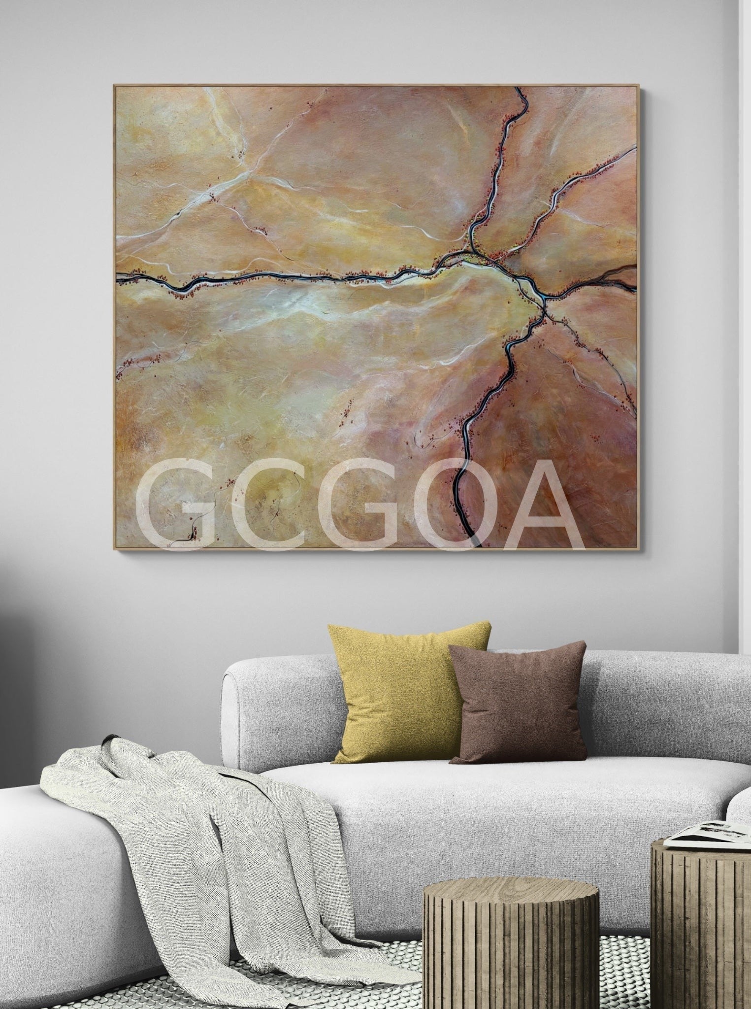 Paths Cut By Time - Gold Coast Gallery Of ArtTania Chanter