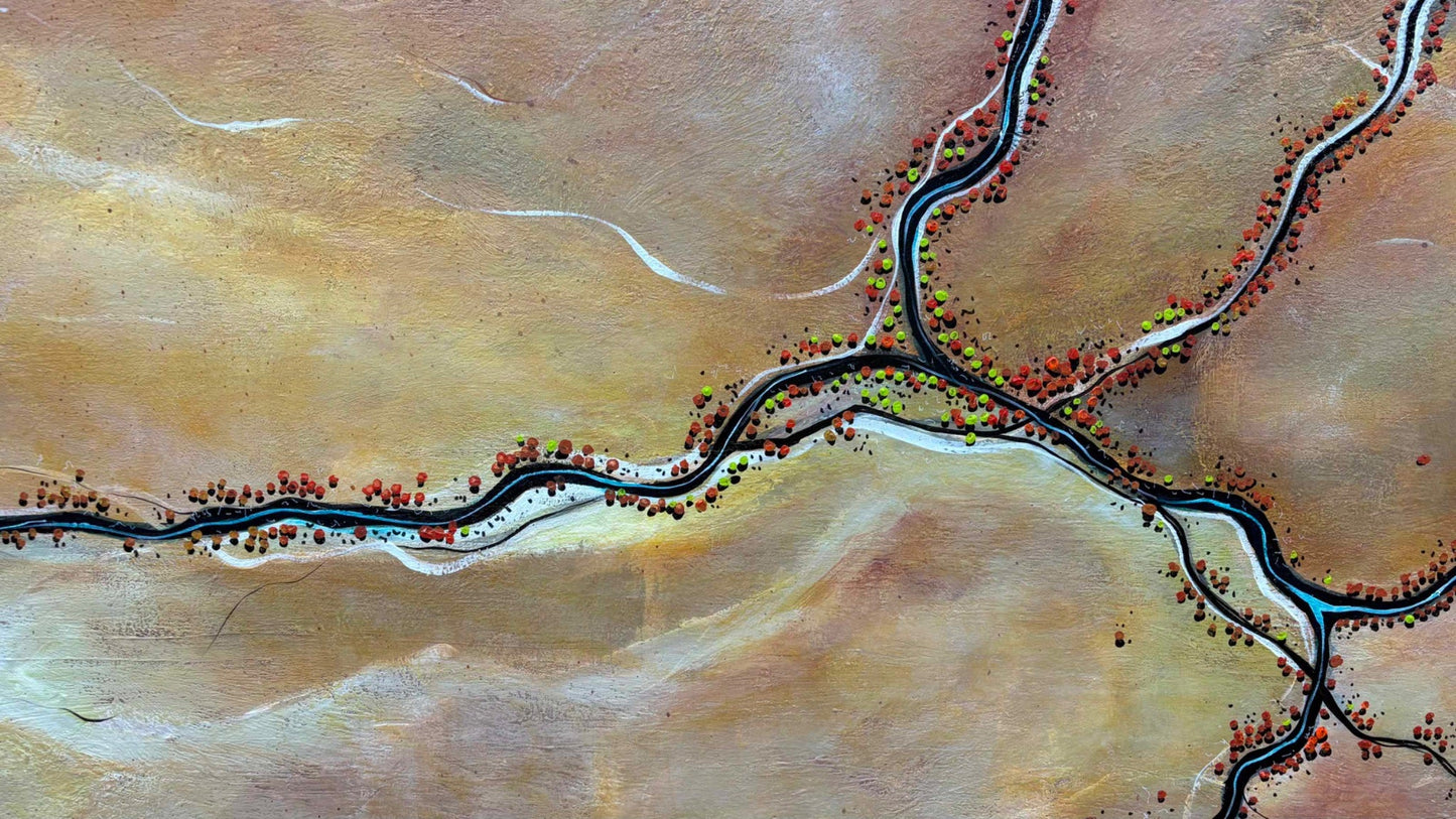 Paths Cut By Time - Gold Coast Gallery Of ArtTania Chanter