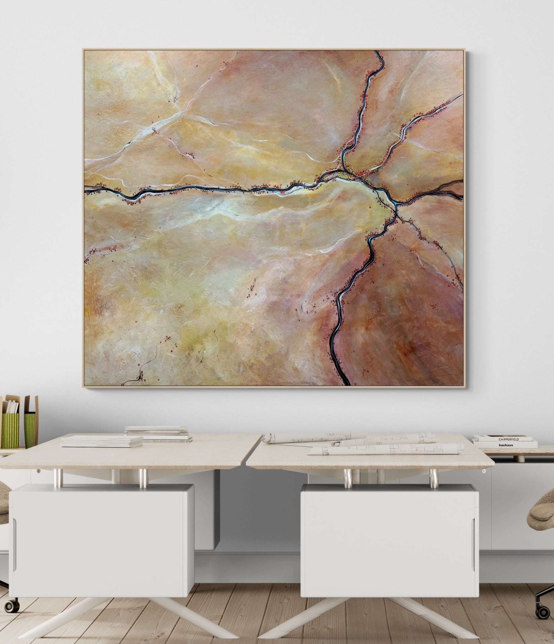 Paths Cut By Time - Gold Coast Gallery Of ArtTania Chanter