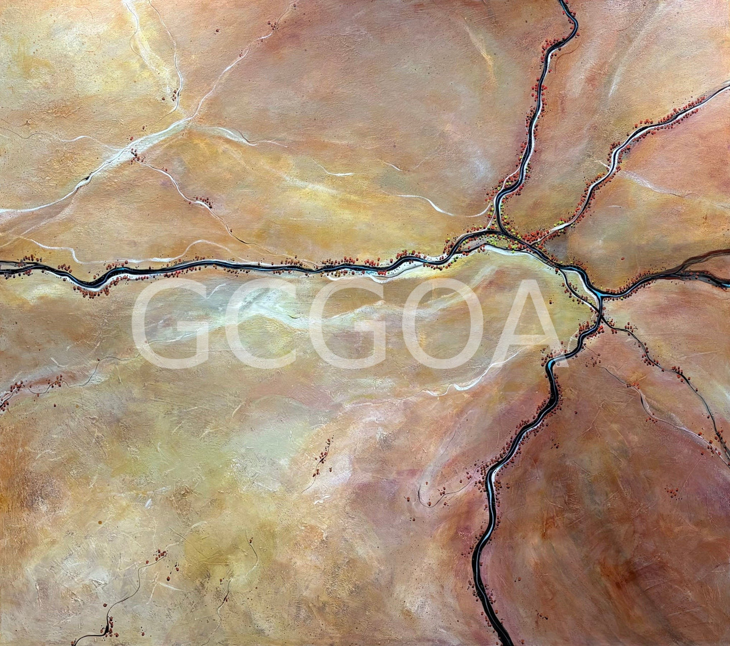 Paths Cut By Time - Gold Coast Gallery Of ArtTania Chanter