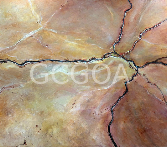 Paths Cut By Time - Gold Coast Gallery Of ArtTania Chanter
