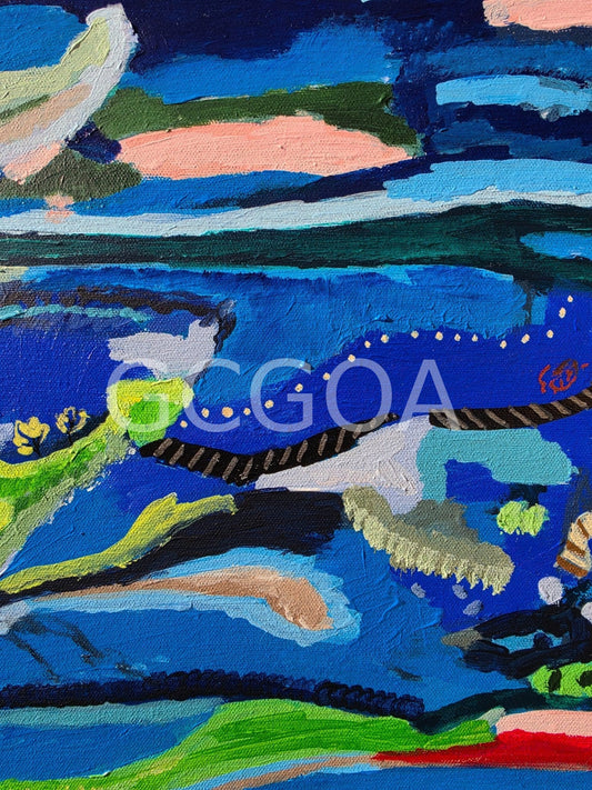 Paths Through Memory - Original Art - Gold Coast Gallery Of ArtAlpana Rai