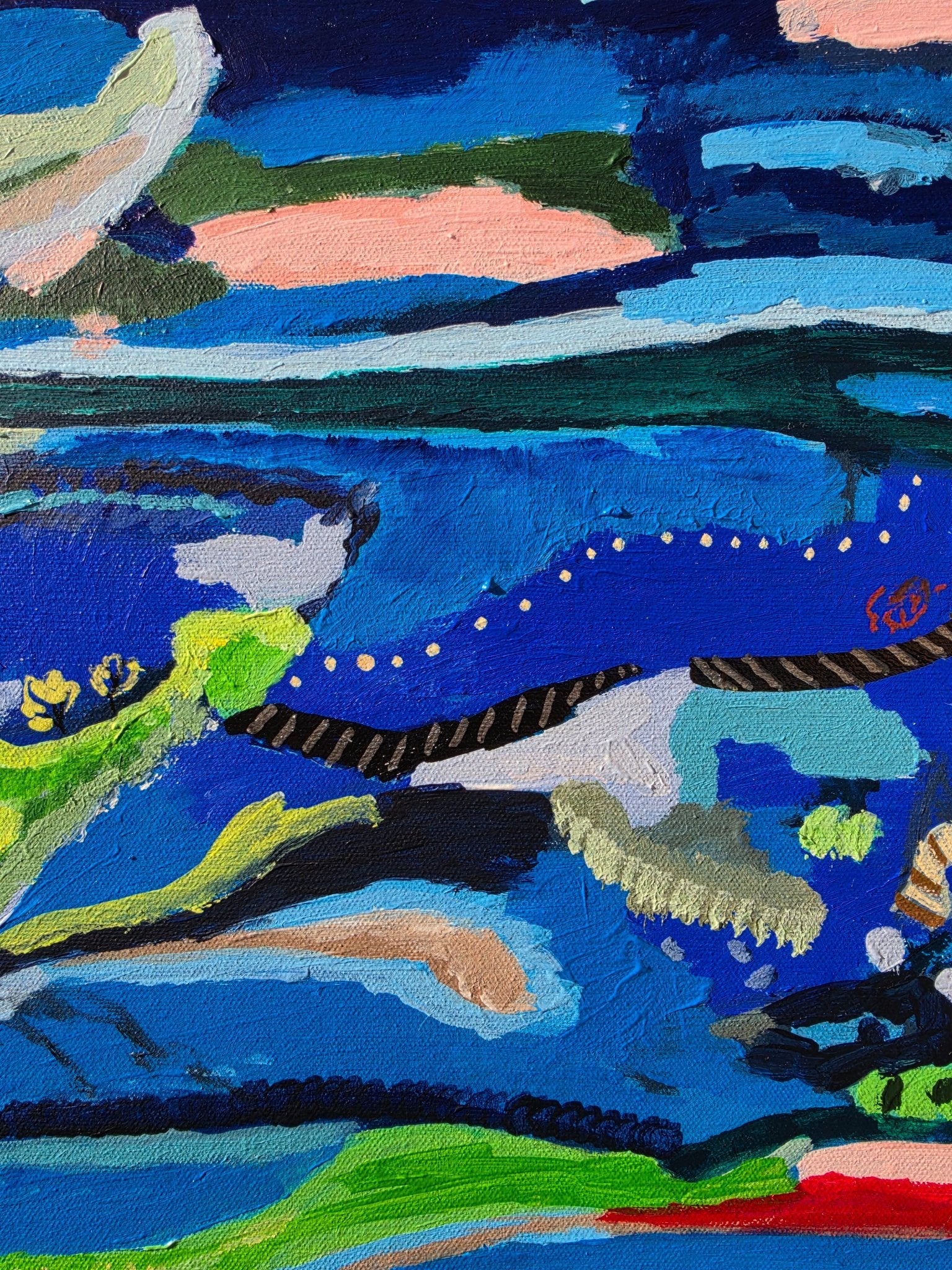 Paths Through Memory - Original Art - Gold Coast Gallery Of ArtAlpana Rai