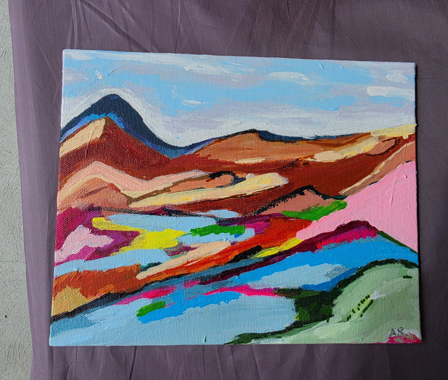 Paths Through Memory - Original Art - Gold Coast Gallery Of ArtAlpana Rai