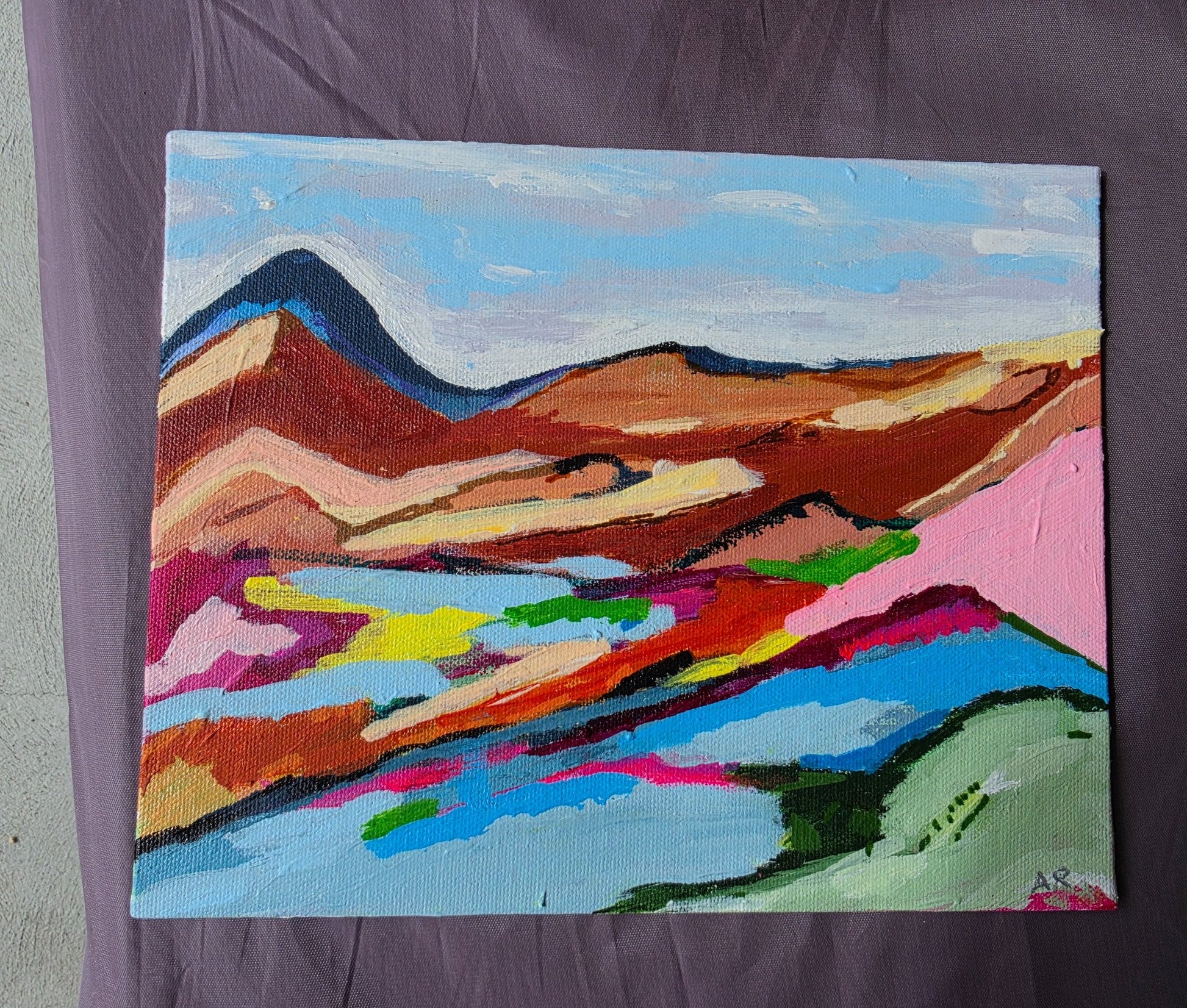 Paths Through Memory - Original Art - Gold Coast Gallery Of ArtAlpana Rai