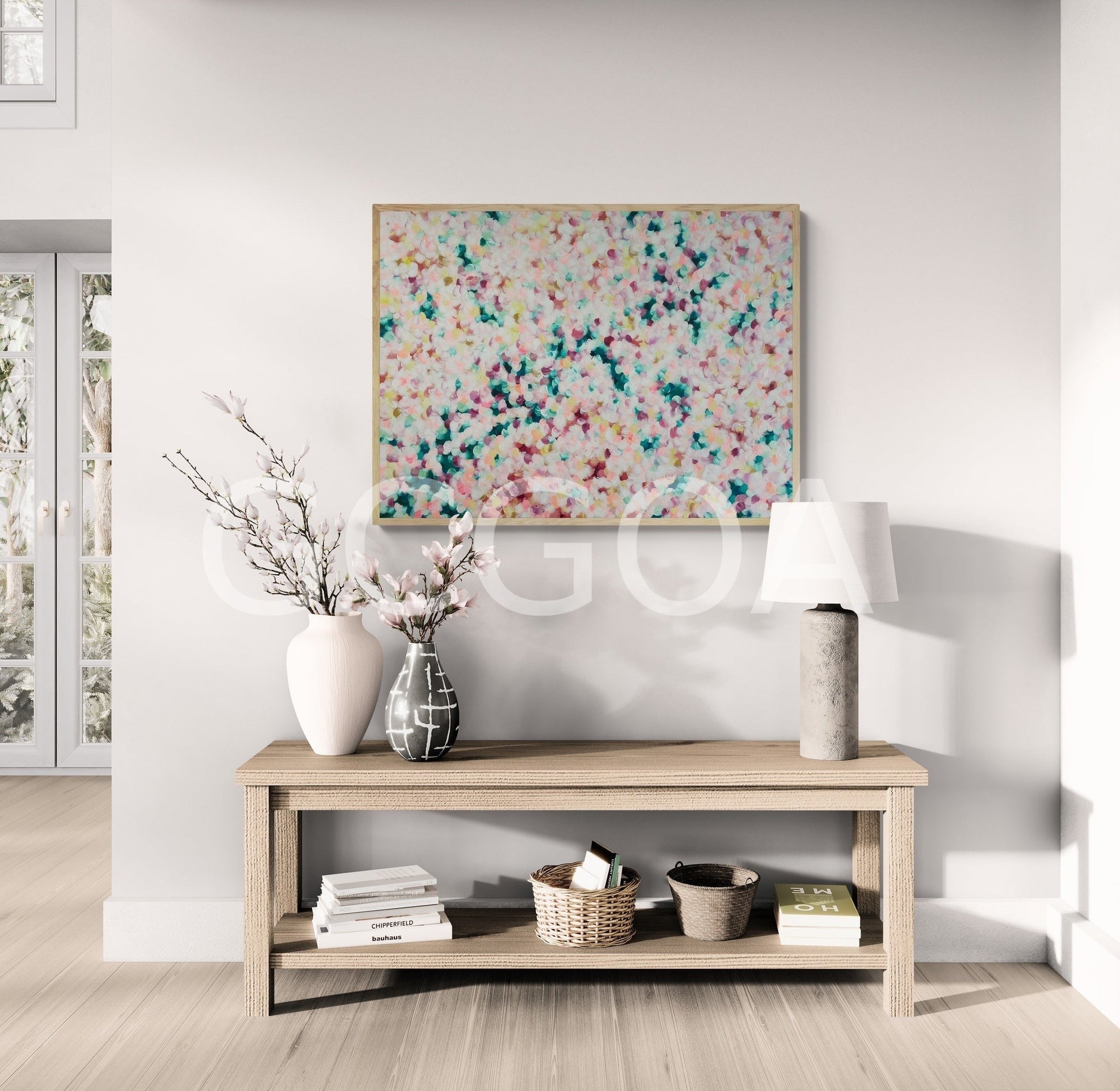 Peach and Cherry Blossoms - Gold Coast Gallery Of ArtKatherine Spiller