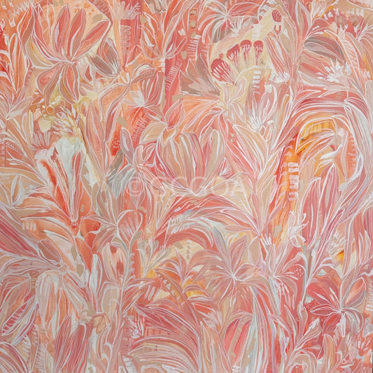 Peach Passion - Original Art - Gold Coast Gallery Of ArtCarley Bourne