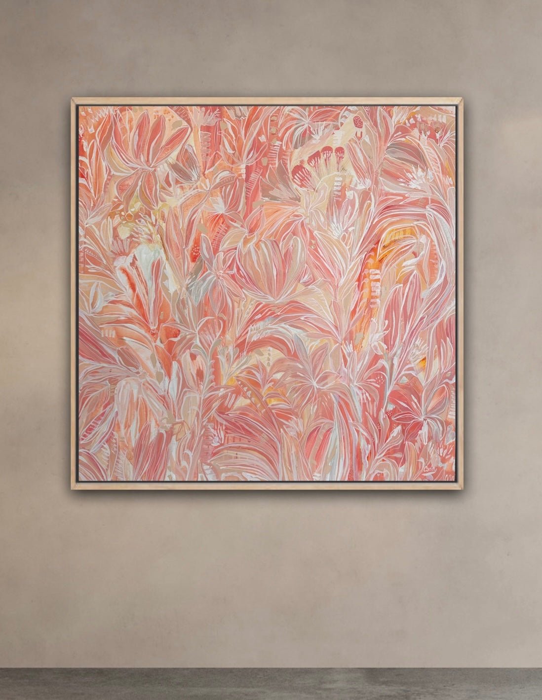 Peach Passion - Original Art - Gold Coast Gallery Of ArtCarley Bourne