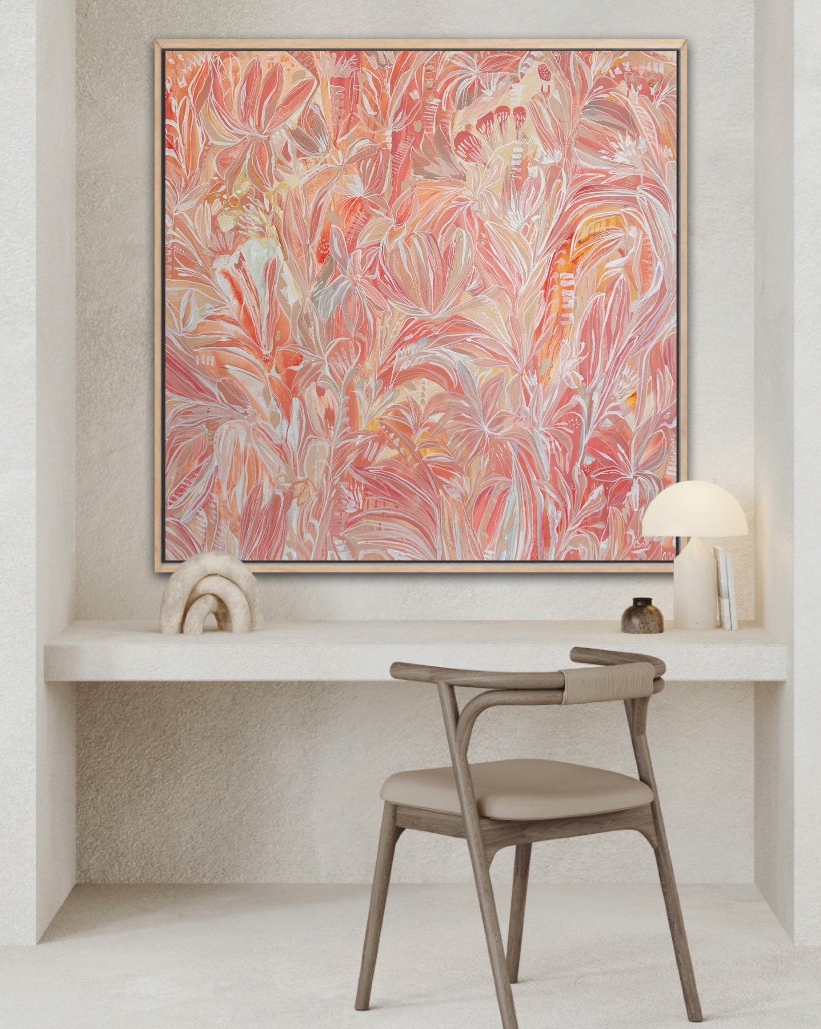 Peach Passion - Original Art - Gold Coast Gallery Of ArtCarley Bourne