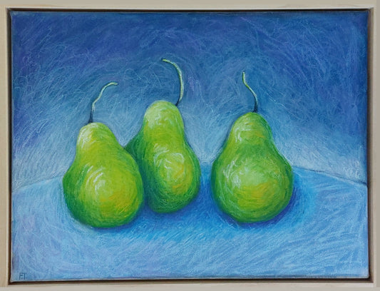 Pear Trio - Gold Coast Gallery Of ArtFiona Thorning