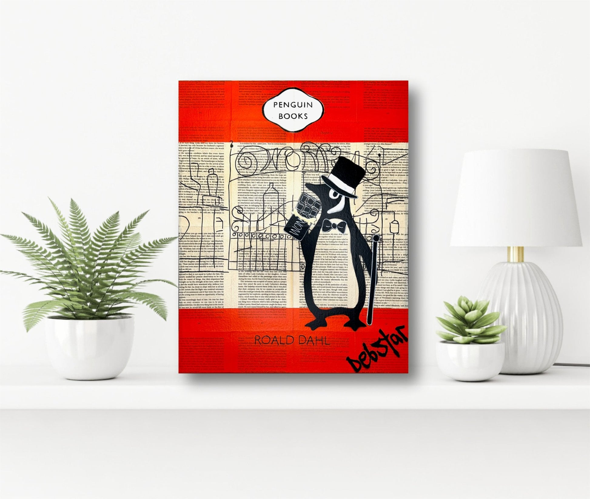 Penguin Books - Charlie and the Chocolate Factory 2 - Gold Coast Gallery Of ArtDeborah Lang